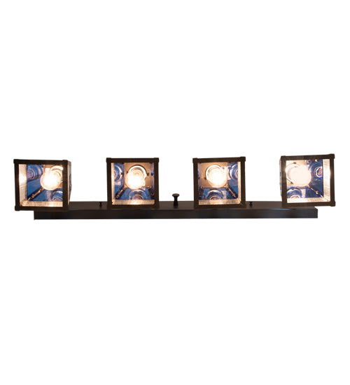 36" Wide "T" Mission 4 Light Vanity Light