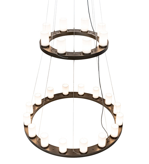 60" Wide Loxley 24 Light Chandelier