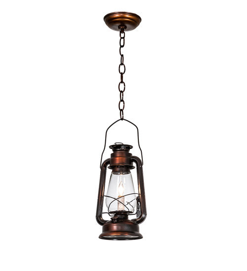 7" Wide Miners Lantern Mini Pendant