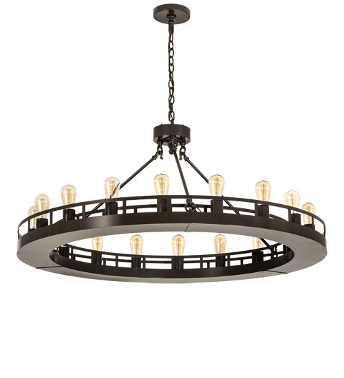 48" Wide Barbury 18 Light Chandelier