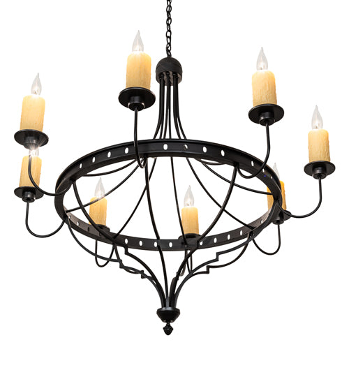 48" Wide Bottini 8 Light Chandelier