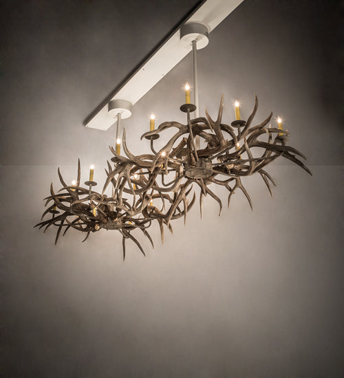 84" Long Antlers Chandelier