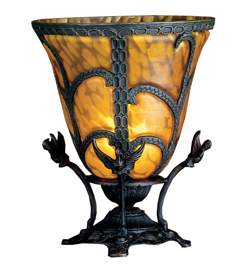 13" High Castle Bell Accent Lamp