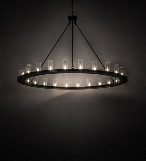 72" Wide Loxley 24 Light Chandelier