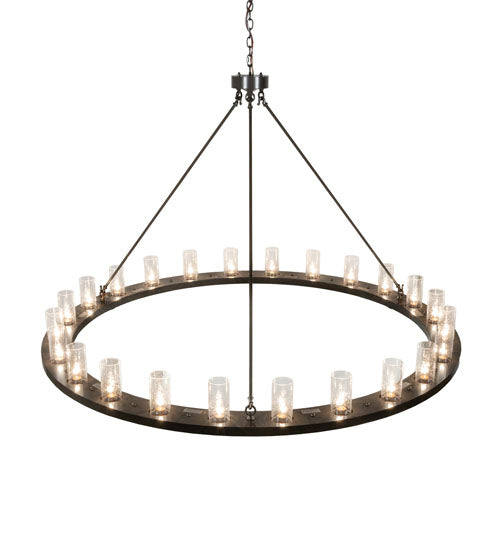 72" Wide Loxley 24 Light Chandelier