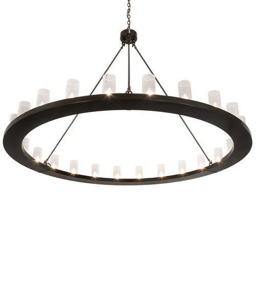 72" Wide Loxley 24 Light Chandelier