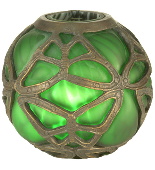 6" Wide Castle Butterfly Orb Shade