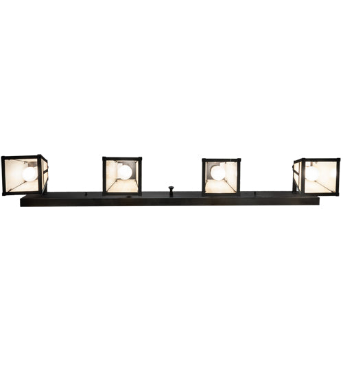 52" Wide "T" Mission 4 Light Vanity Light