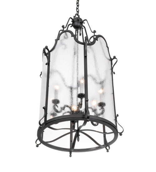 24" Wide Dubrek 6 Light Foyer Lantern