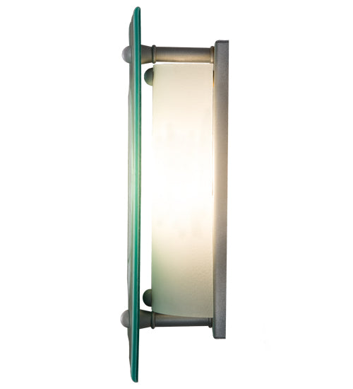 9"W Metro Fusion Nautilus Wall Sconce