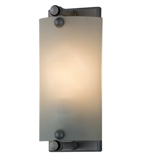 9"W Metro Fusion Nautilus Wall Sconce