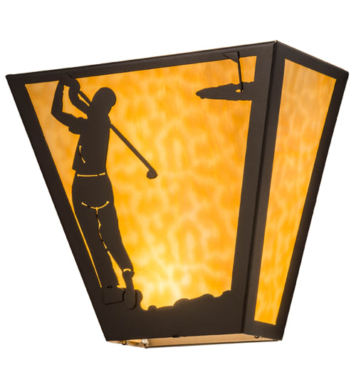 13"W Golf Wall Sconce