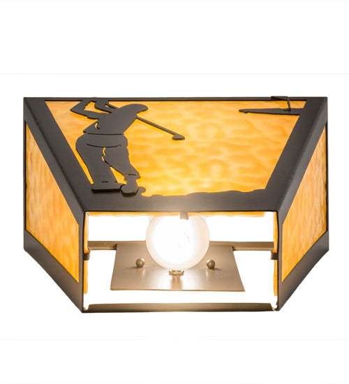 13"W Golf Wall Sconce