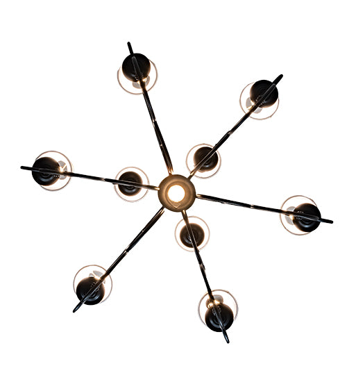 36" Wide Grace 10 Light Two Tier Chandelier