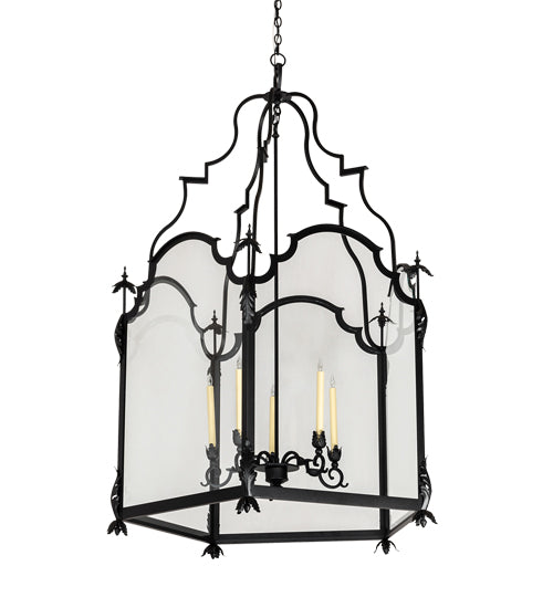 46" Wide Lattimer 5 Light Pendant