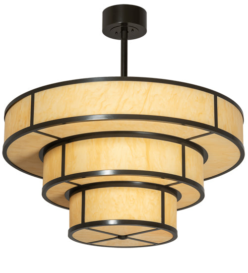 36" Wide Jayne 3 Tier Pendant