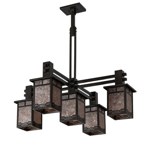 36" Wide Roylance 5 Light Chandelier