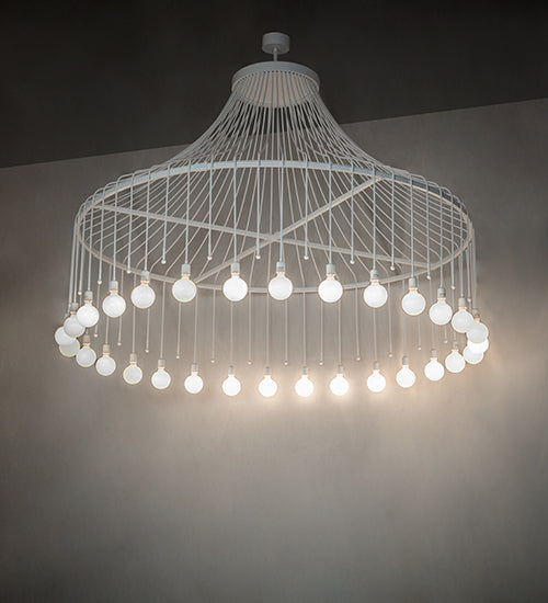 96" Wide Alva 30 Light Chandelier