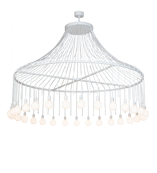 96" Wide Alva 30 Light Chandelier