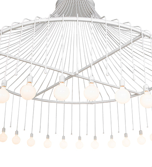 96" Wide Alva 30 Light Chandelier