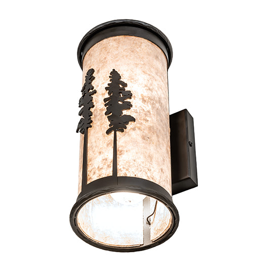 6" Wide Tall Pines Wall Sconce