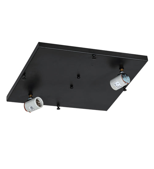 14" Square Seneca Ponte Flushmount