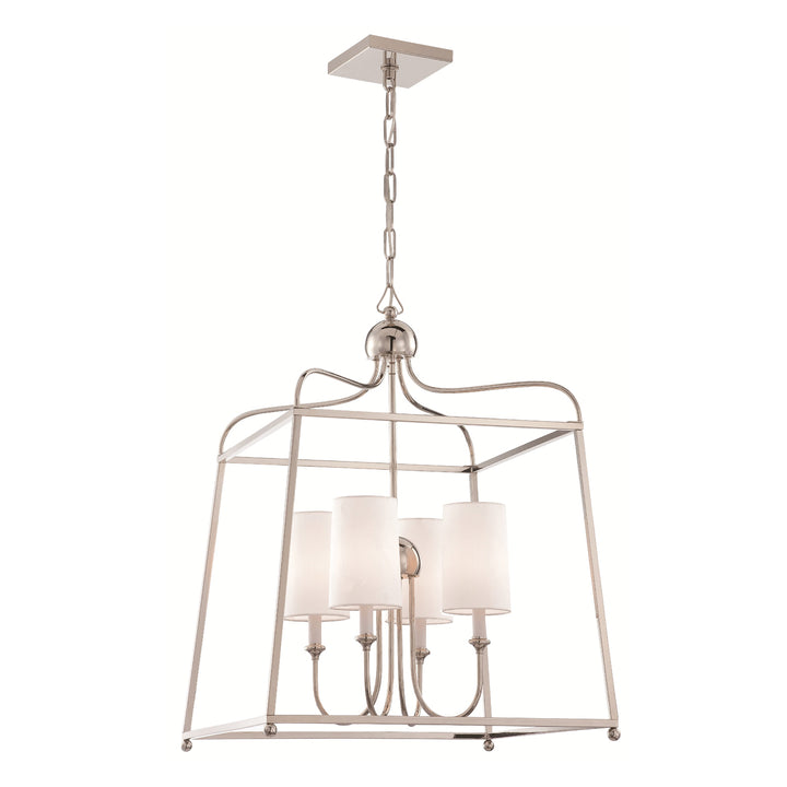 Libby Langdon Sylvan 4 Light Black Forged Chandelier