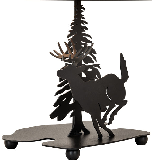 8.5" High Lone Deer Table Base