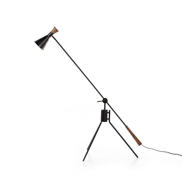 Walt Floor Lamp- Piece Black & White