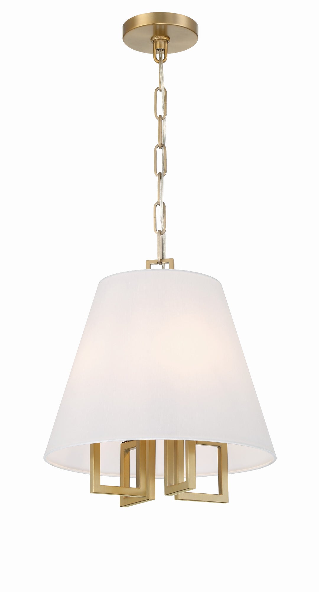 Libby Langdon Westwood 4 Light Polished Nickel Pendant