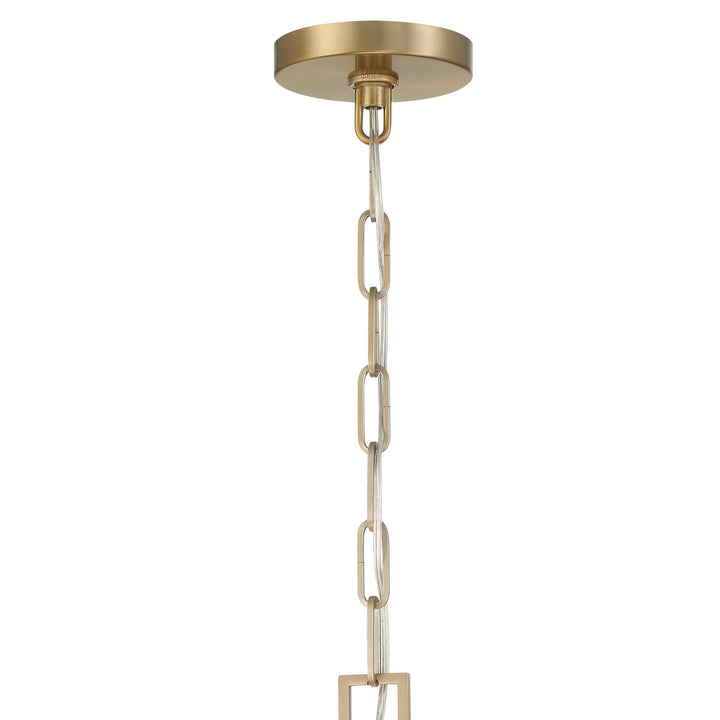 Crystorama Libby Langdon Westwood 4 Light Polished Nickel Pendant