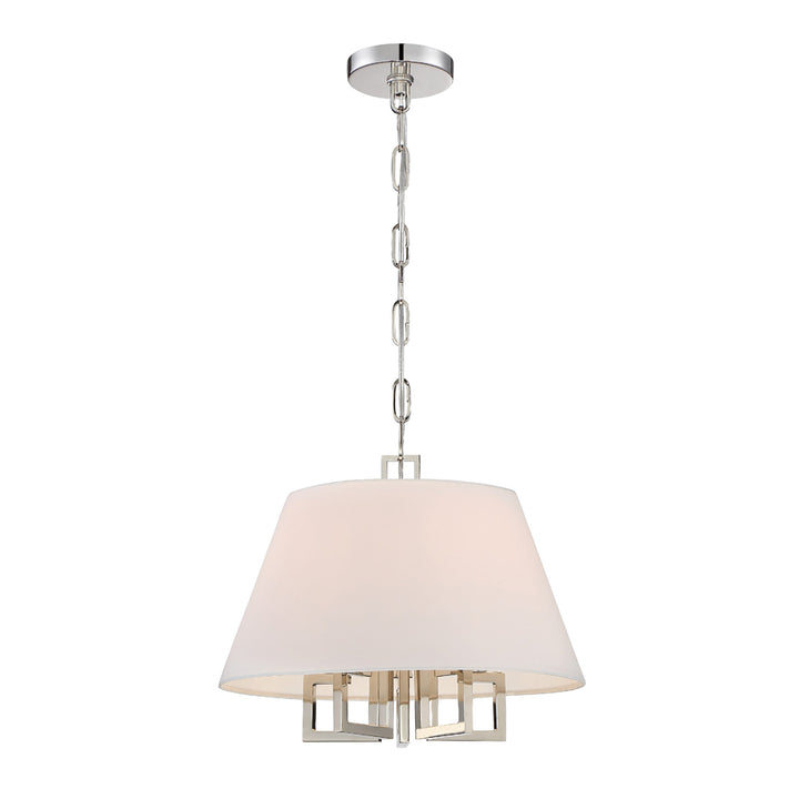 Libby Langdon Westwood 5 Light Polished Nickel Pendant