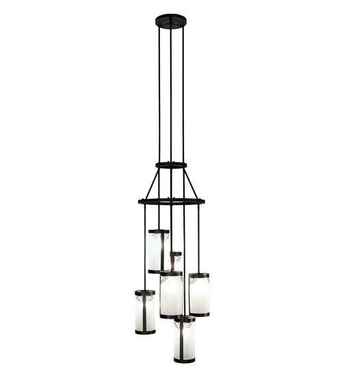 24" Wide Putrelo 6 Light Cascading Chandelier