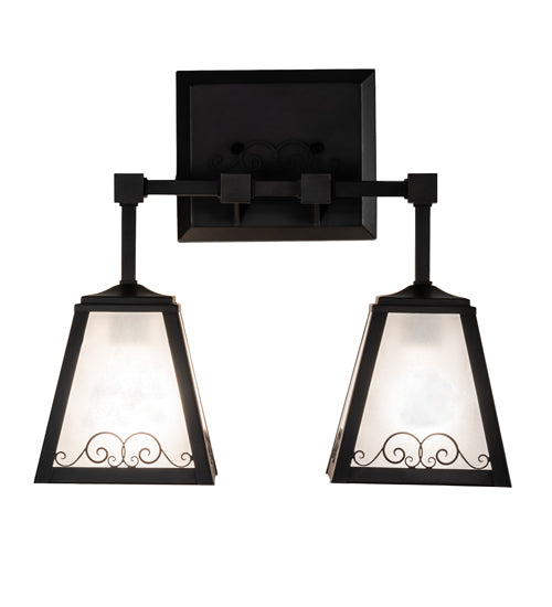 16" Wide Putrelo 2 Light Wall Sconce