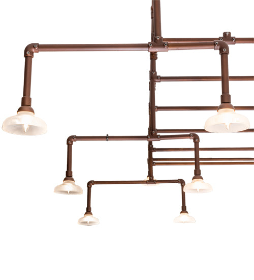 312" Long Pipedream 21 Light Chandelier