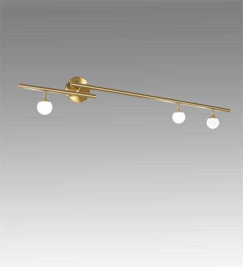 60" Wide Bola 3 Light Wall Sconce