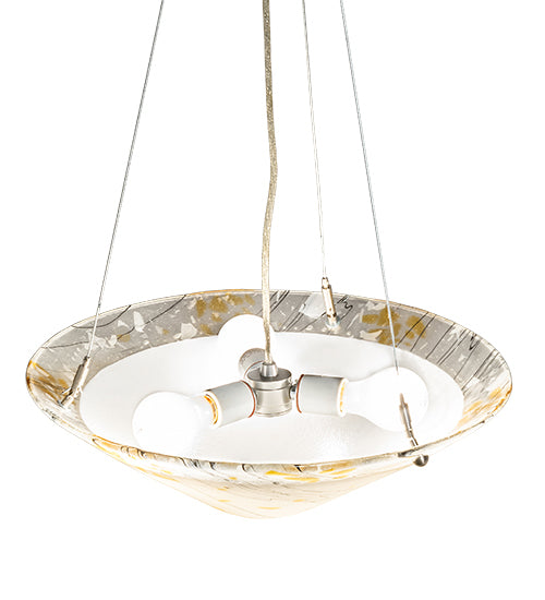 18" Wide Metro Fusion Ramoscelli Inverted Pendant