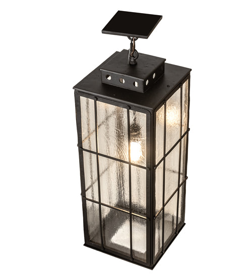 12" Square Pontrefract Lantern Pendant