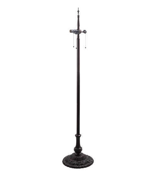 62" High Roseborder Floor Lamp