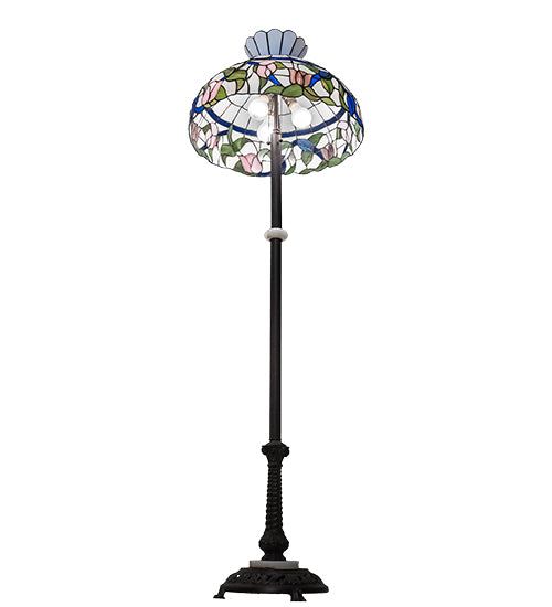 62" High Rose Vine Floor Lamp