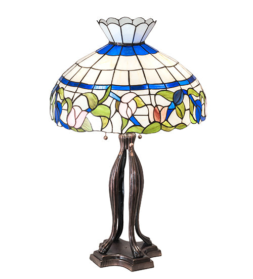 31" High Rose Vine Table Lamp