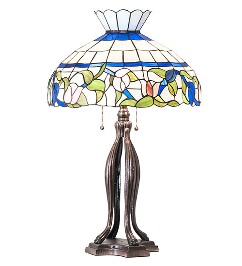 31" High Rose Vine Table Lamp