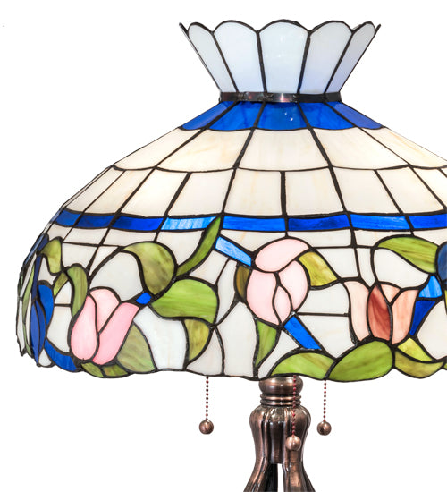 31" High Rose Vine Table Lamp