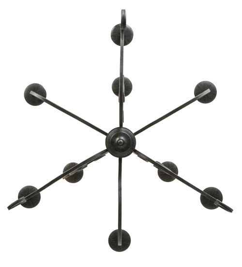 36" Wide Clayton 9 Light Chandelier