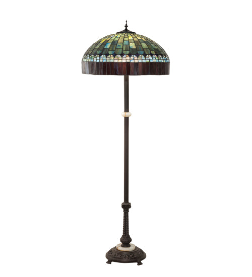 62" High Tiffany Candice Floor Lamp