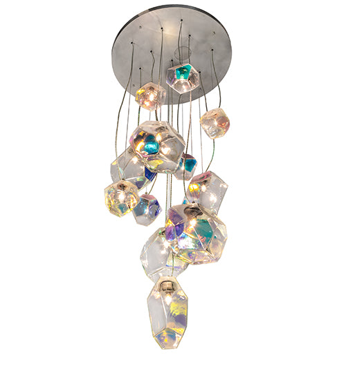 36" Wide Kalos Eidos Cascading Pendant