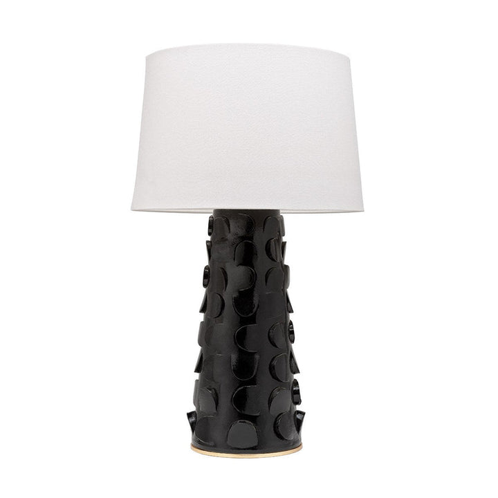 Naomi Table Lamp - Black/Gold Leaf