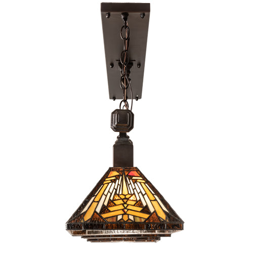 48" Long Nuevo Mission 3 Light Island Pendant