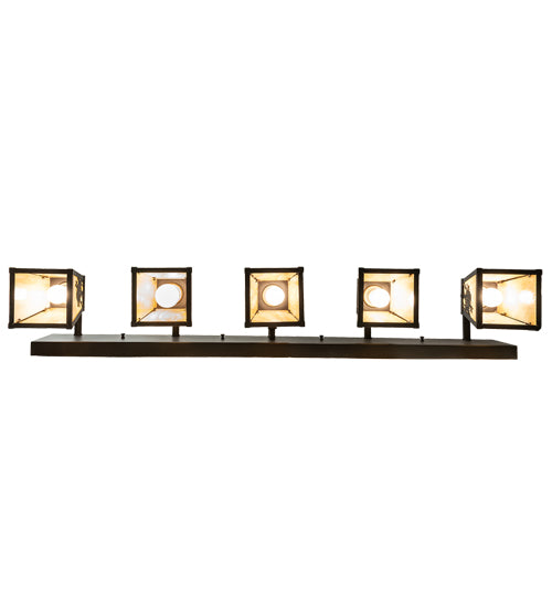 48" Wide Winter Pine 5 Light Vanity Light