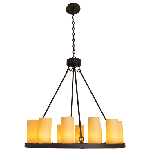 36" Wide Loxley 12 Light Chandelier